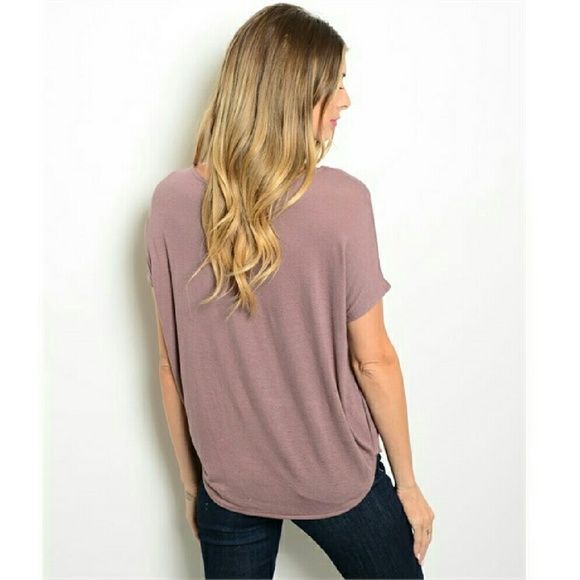 Mauve Crop Top - Picture 2 of 4